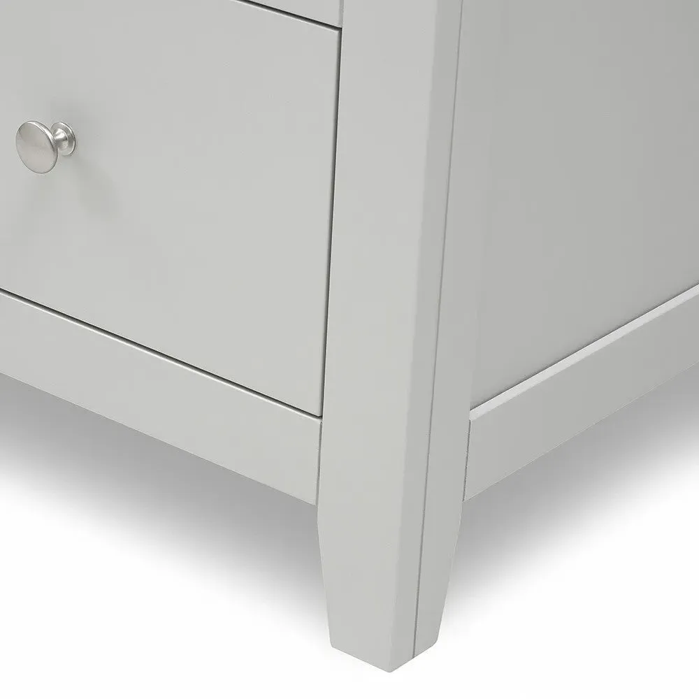 10 Drawer Chest - Dove Grey