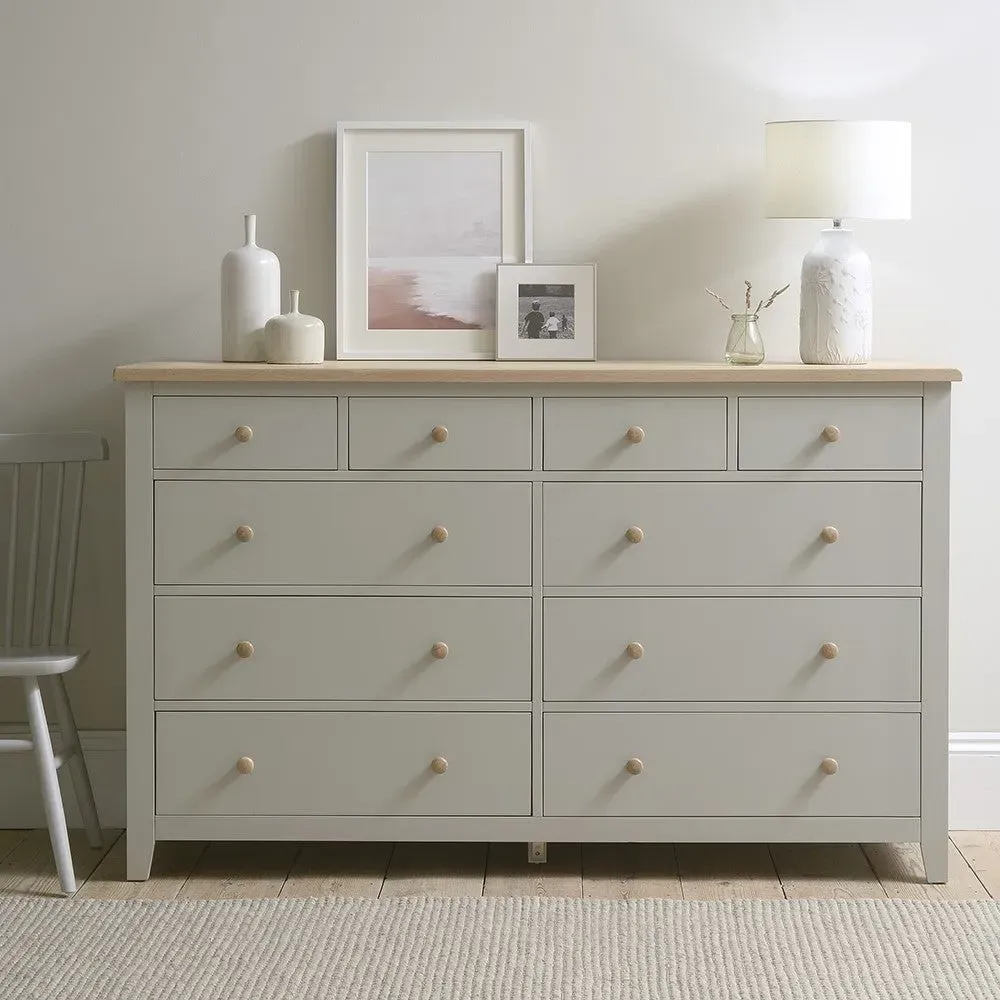 10 Drawer Chest - Dove Grey image
