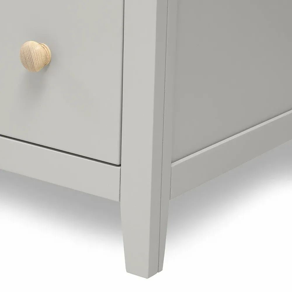 5 Drawer Chest - Dove Grey