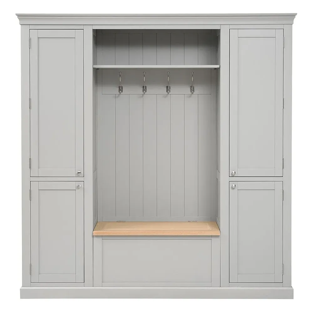 Bootility Unit with Storage - Dove Grey