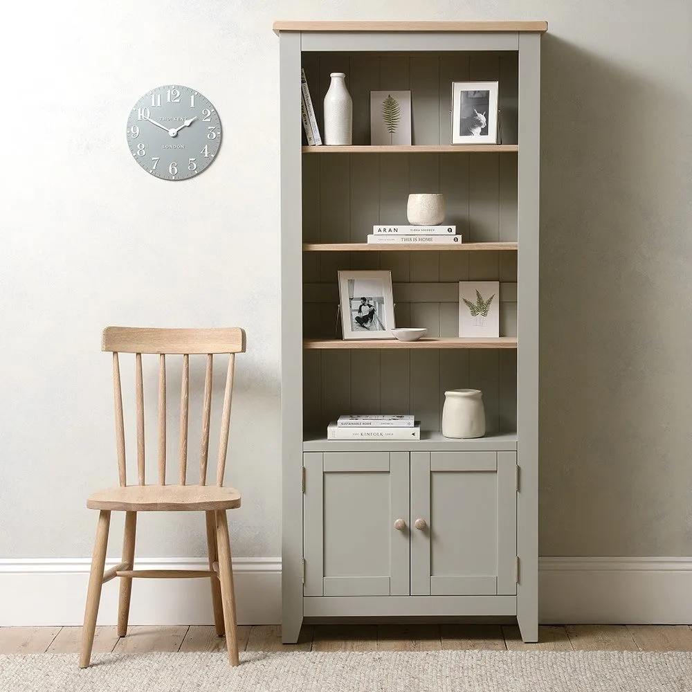 Chester Alcove Display Cabinet - Dove Grey image