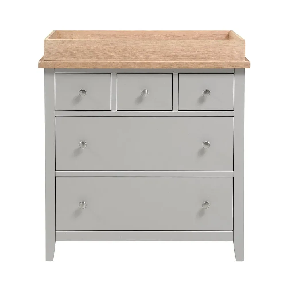 Chester Baby Changing Unit - Dove Grey