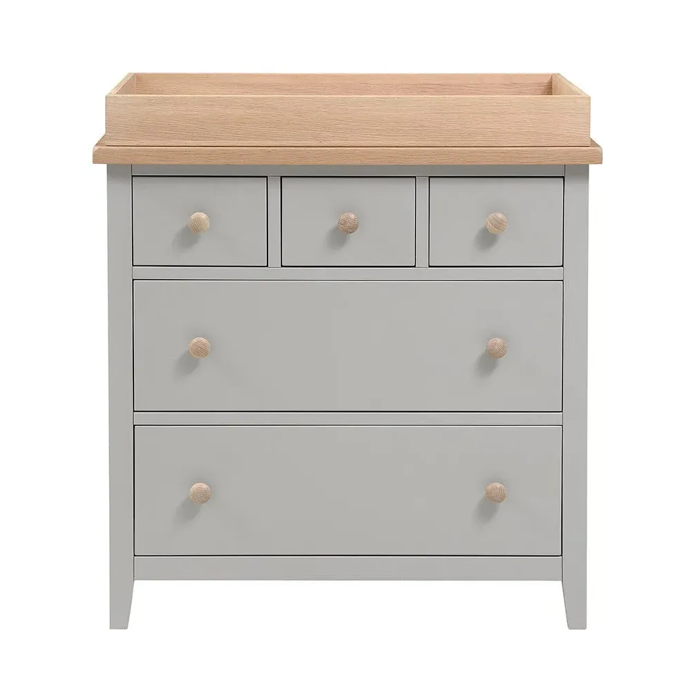 Chester Baby Changing Unit - Dove Grey
