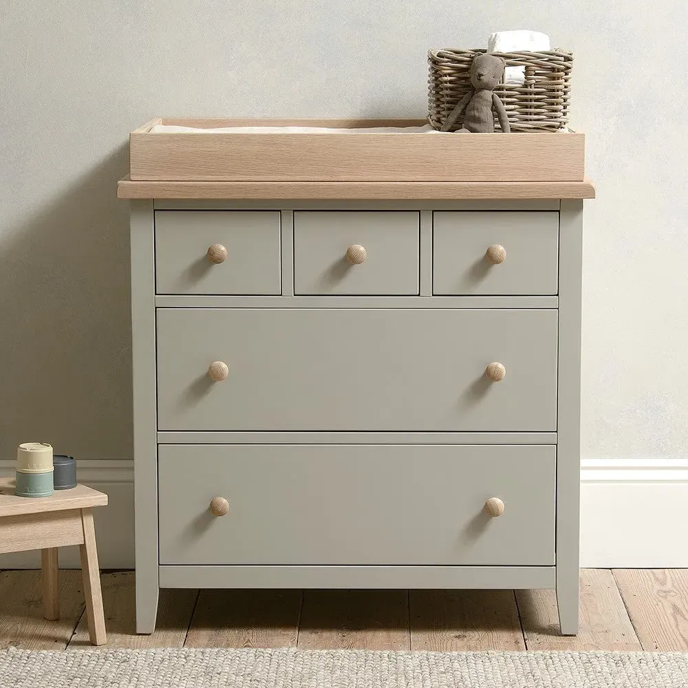 Chester Baby Changing Unit - Dove Grey image