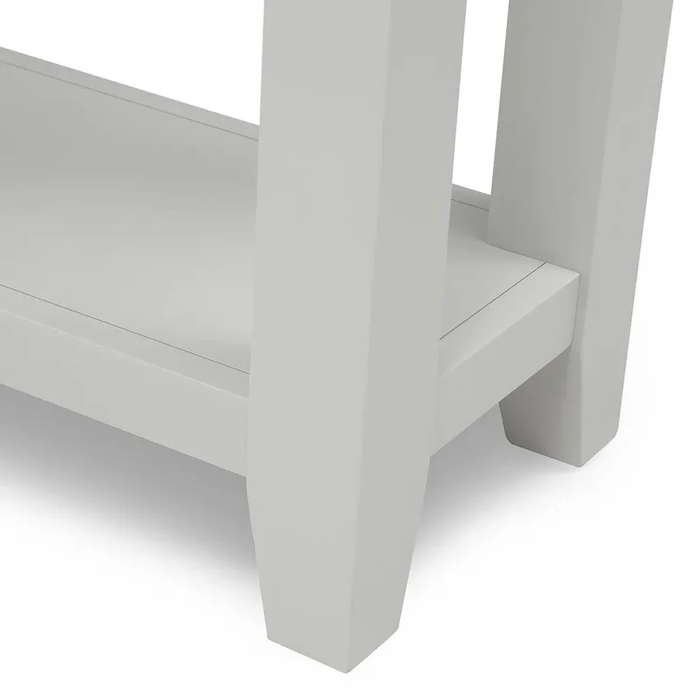 Chester Console Table with Storage - Dove Grey