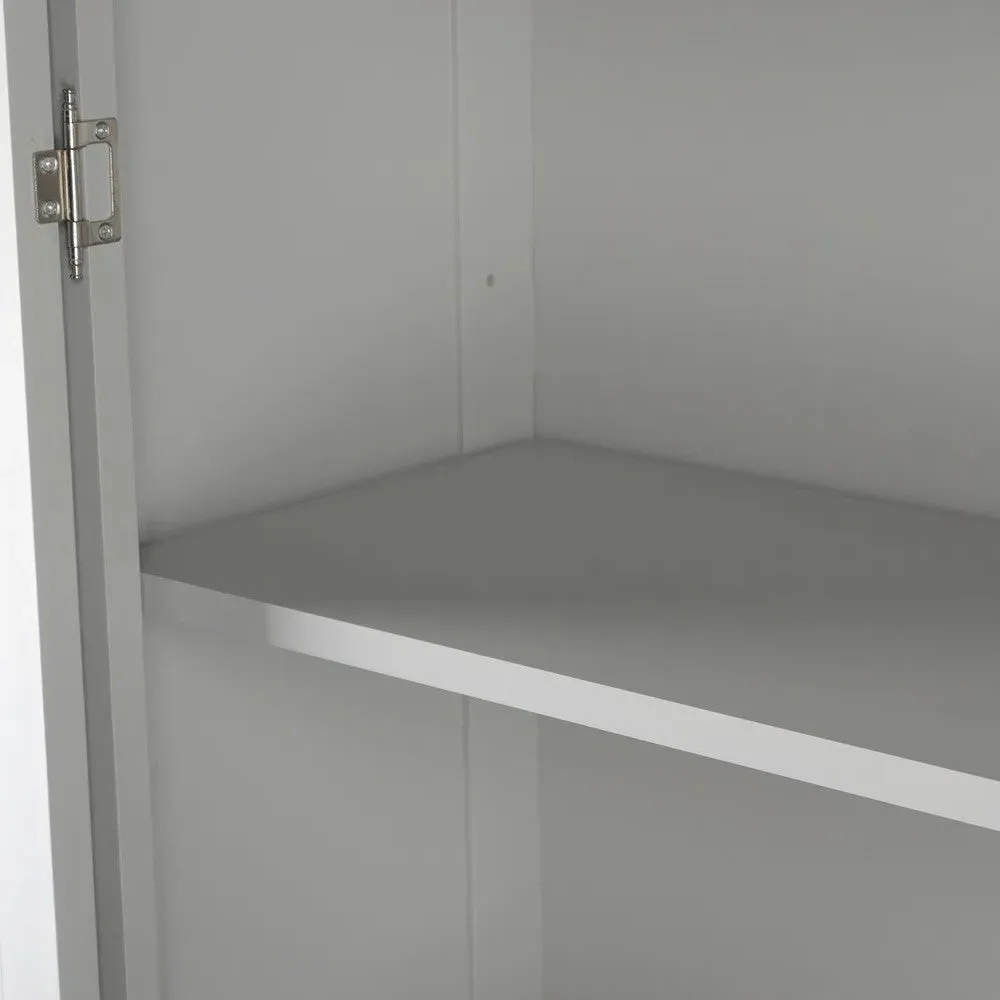 Chester Display Cabinet - Dove Grey