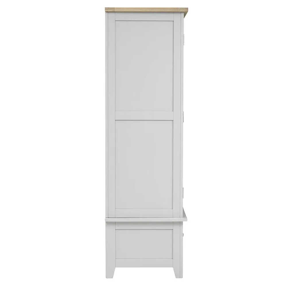 Chester Four Door Wardrobe - Dove Grey