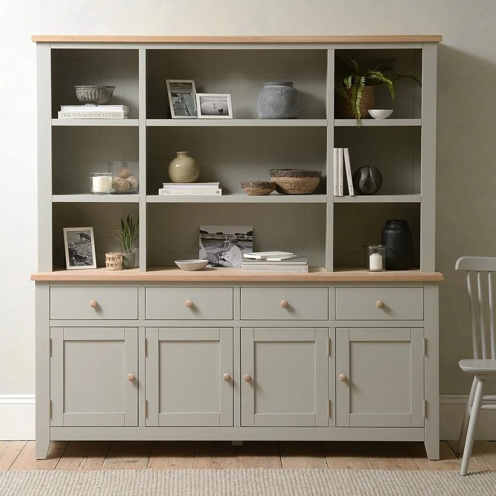 Chester Grand Dresser - Dove Grey
