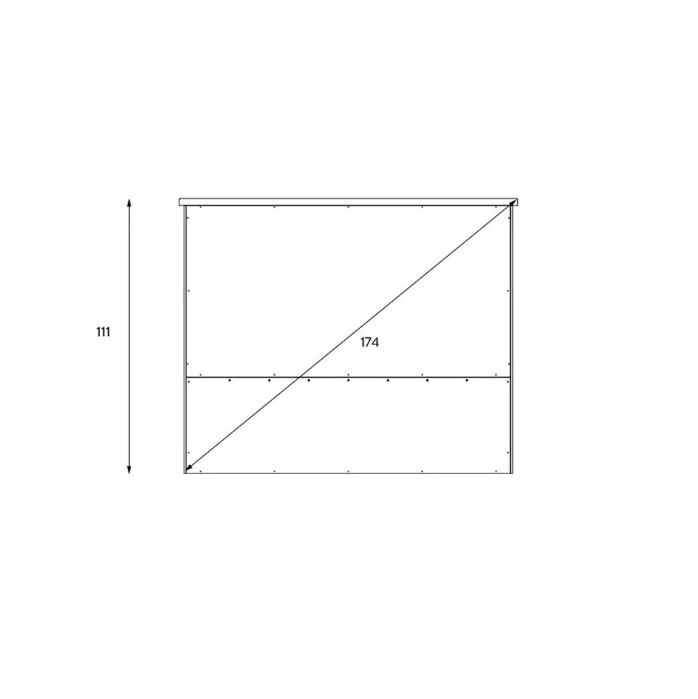 Chester Large Dresser Top - Dove Grey