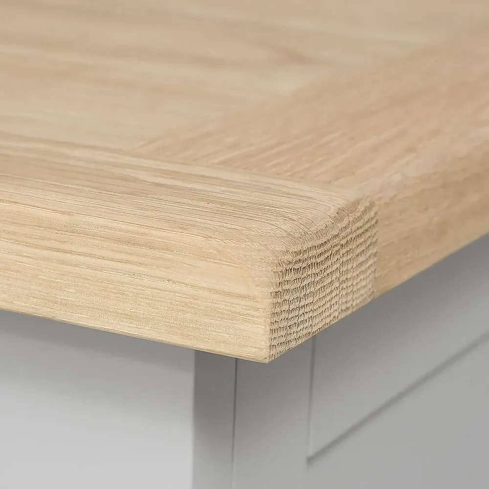 Chester Large Sideboard - Grey, Oak