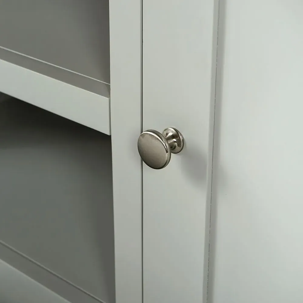 Chester TV Unit - Dove Grey, Oak