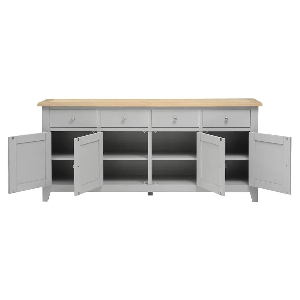 Extra Large Sideboard - Dove Grey
