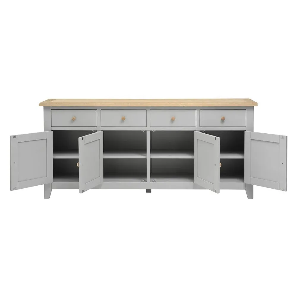 Extra Large Sideboard - Dove Grey