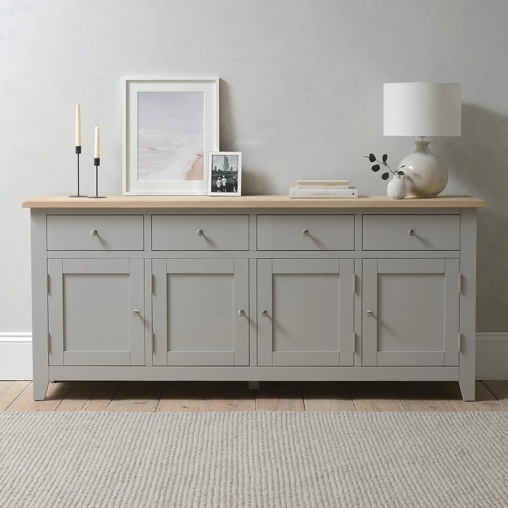 Extra Large Sideboard - Dove Grey