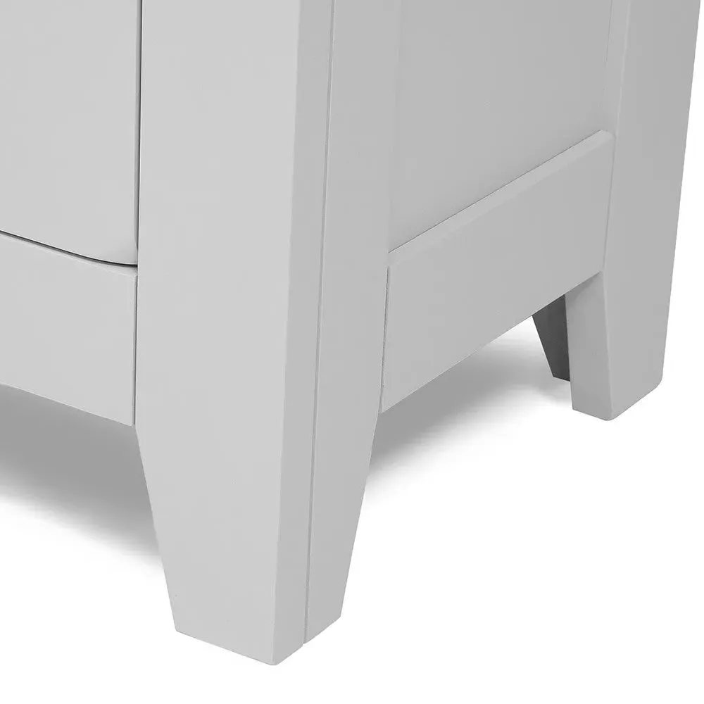 Chester Grand Bookcase with Drawers - Dove Grey by The Cotswold Company, image 9
