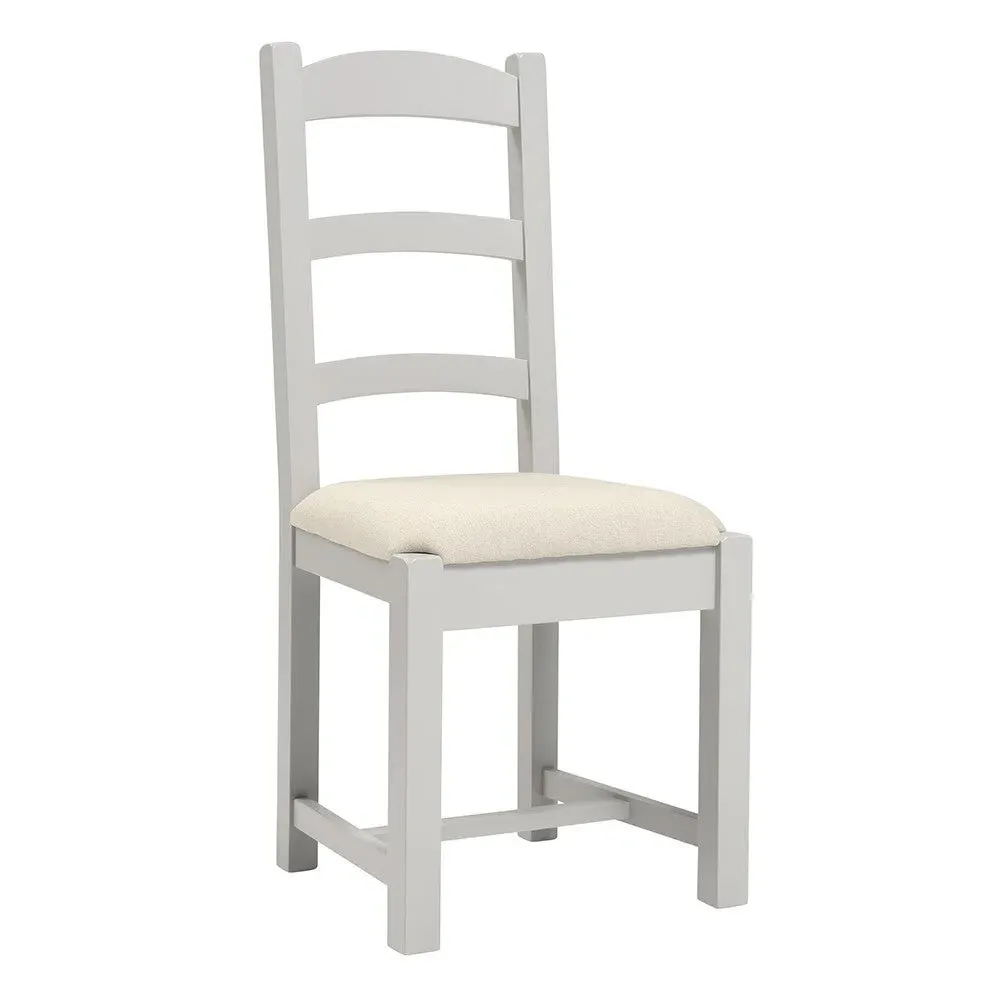 Ladderback Dining Chair - Dove Grey