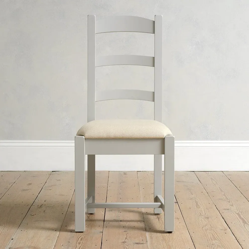 Ladderback Dining Chair - Dove Grey