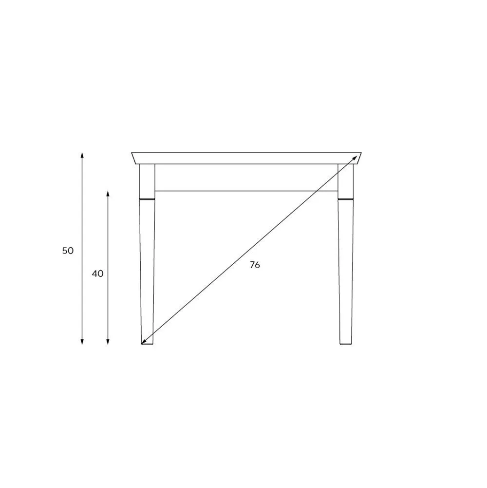 Side Table - Dove Grey