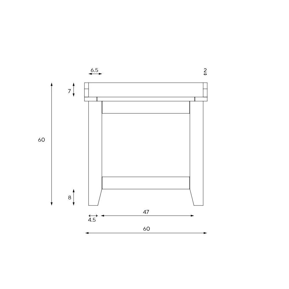Small Shoe Storage Trunk Bench - Dove Grey, Oak