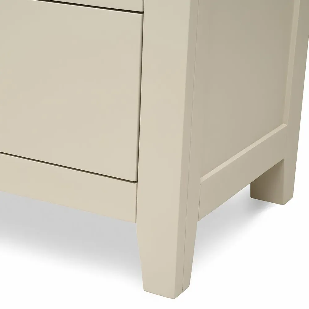 8 Drawer Chest - Limestone, Oak