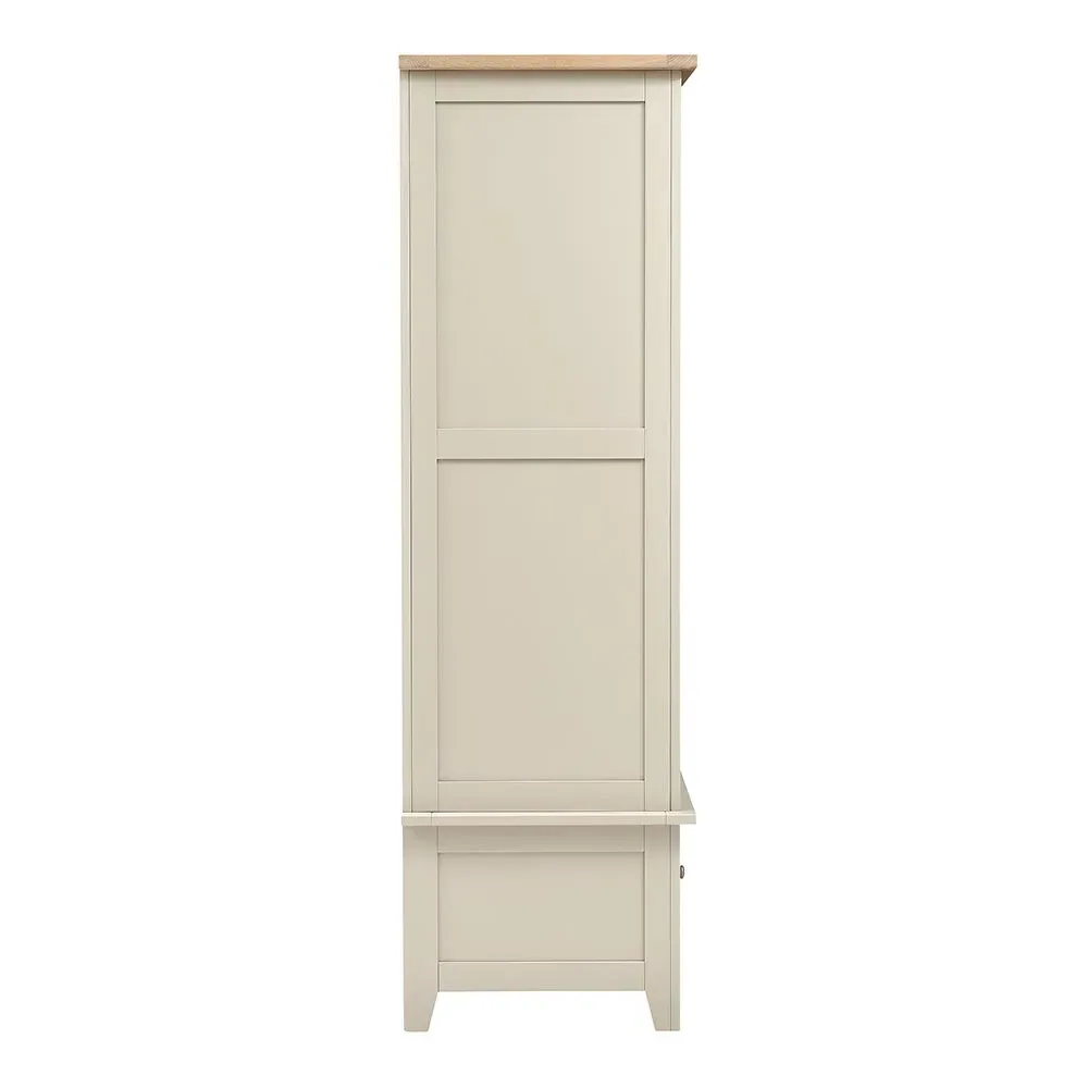 Chester Double Wardrobe - Limestone, Oak