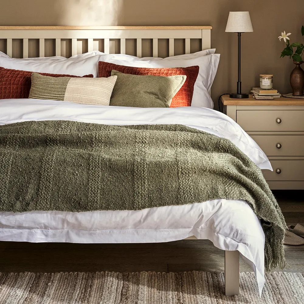 Chester King Size Bed Frame - Limestone image