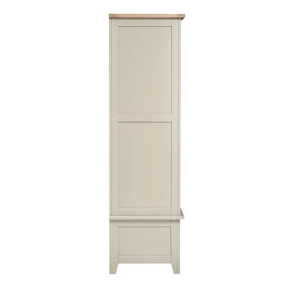 Chester Triple Wardrobe - Limestone, Oak