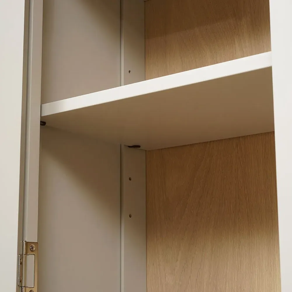 Large Glazed Dresser Top - Limestone, Oak