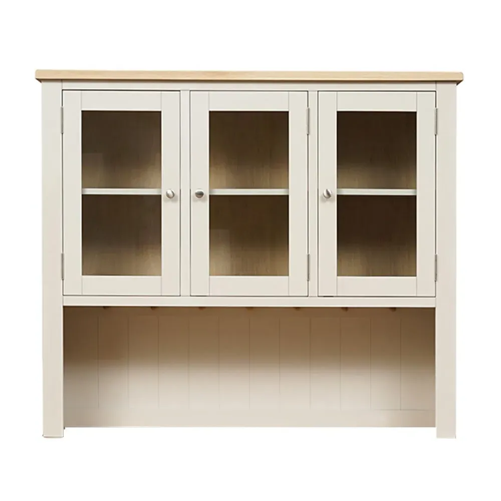 Large Glazed Dresser Top - Limestone, Oak image