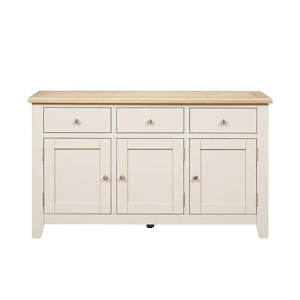 Large Sideboard - Limestone, Oak