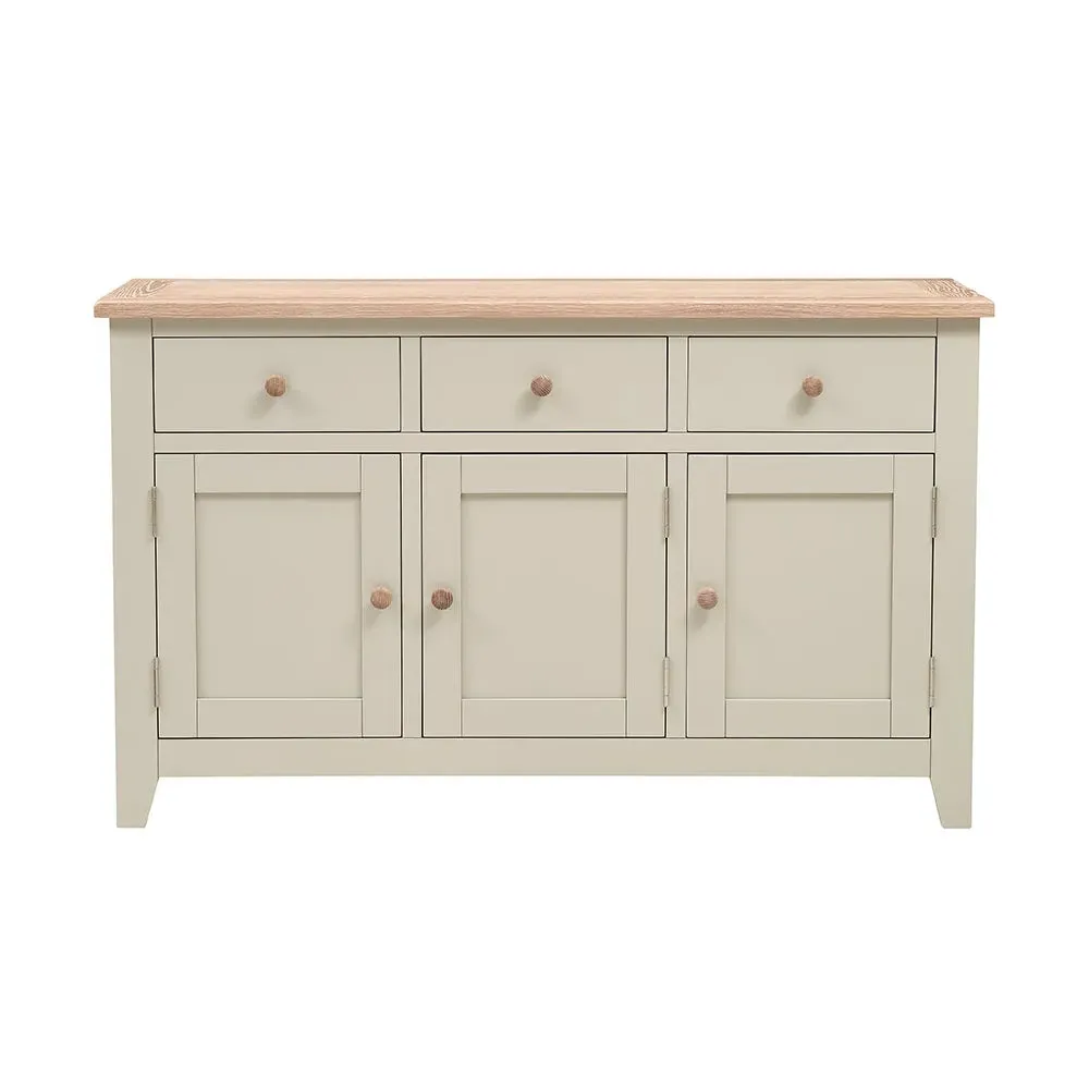 Large Sideboard - Limestone, Oak