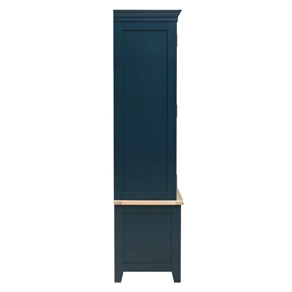 Chester Double Larder - Midnight Blue, Oak