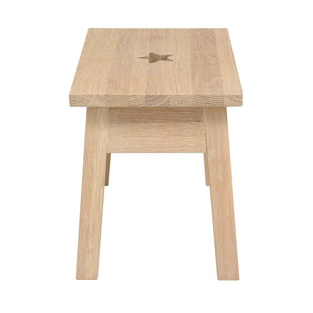 Chester Oak Step Stool - Oak