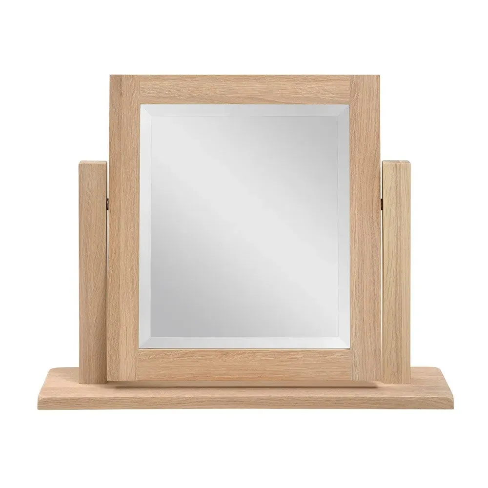 Dressing Table Mirror - Oak