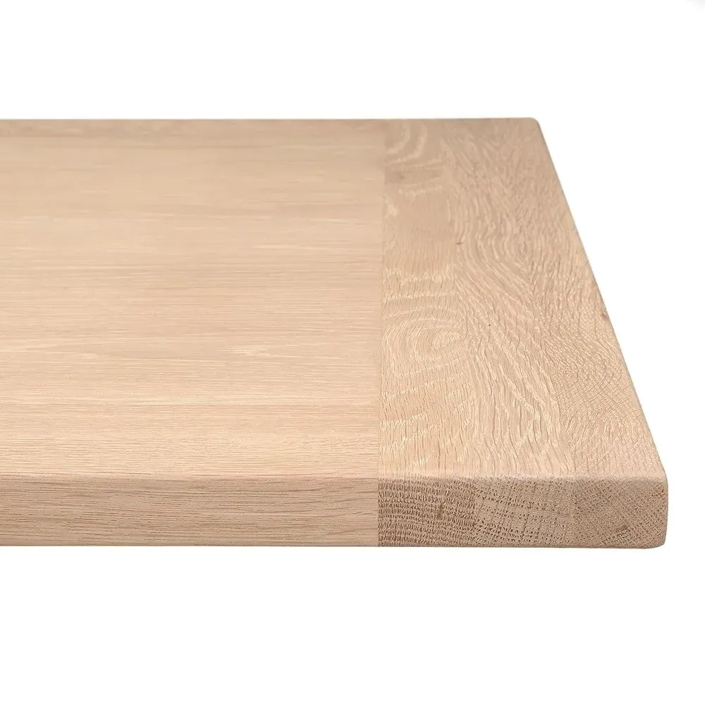 6-10 Seater Extendable Dining Table - White, Oak