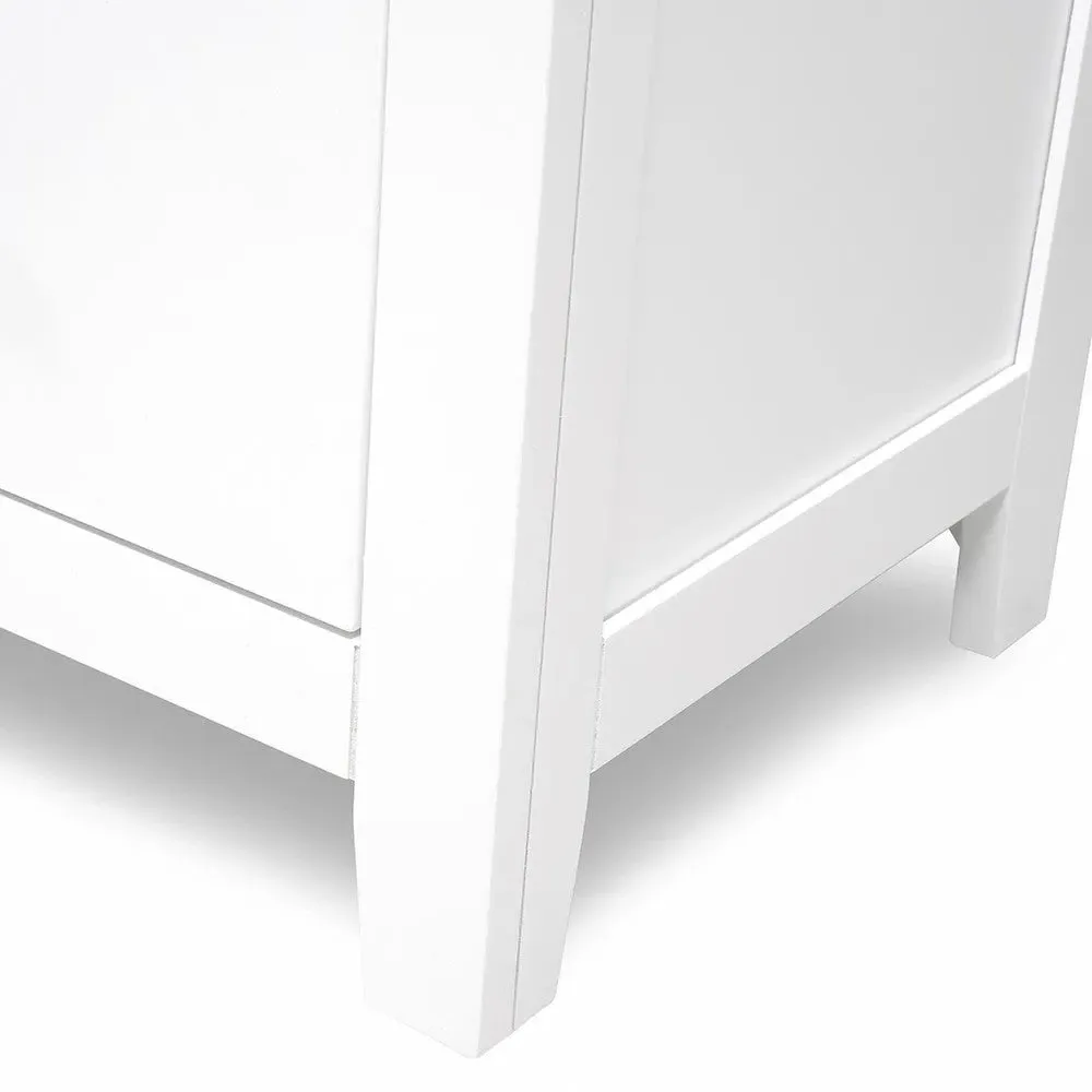 8 Drawer Chest - Pure White, Oak