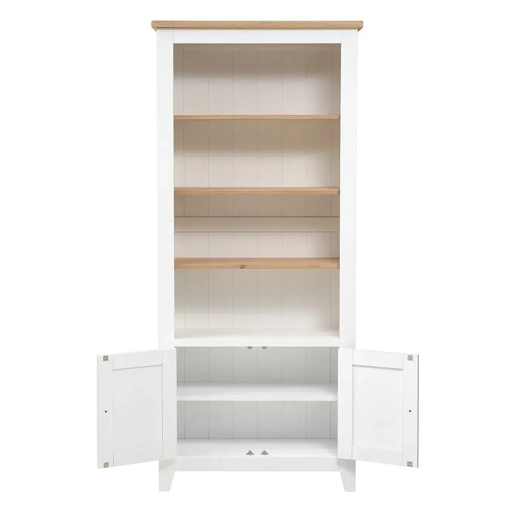 Alcove Display Cabinet - White