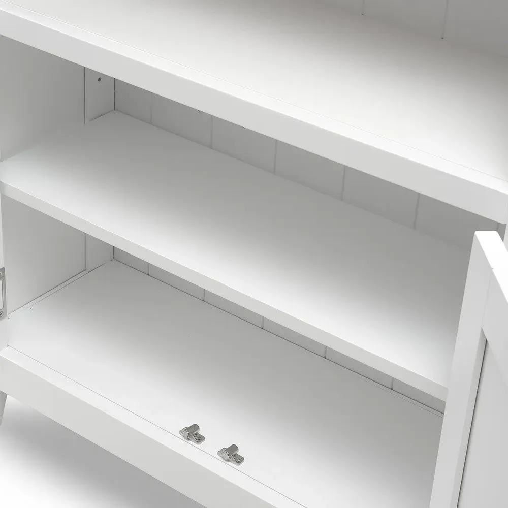 Alcove Display Cabinet - White