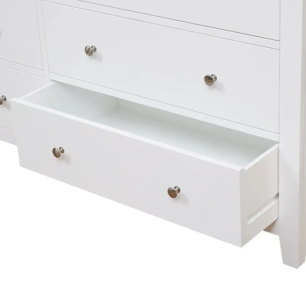Chester 10 Drawer Chest - Pure White