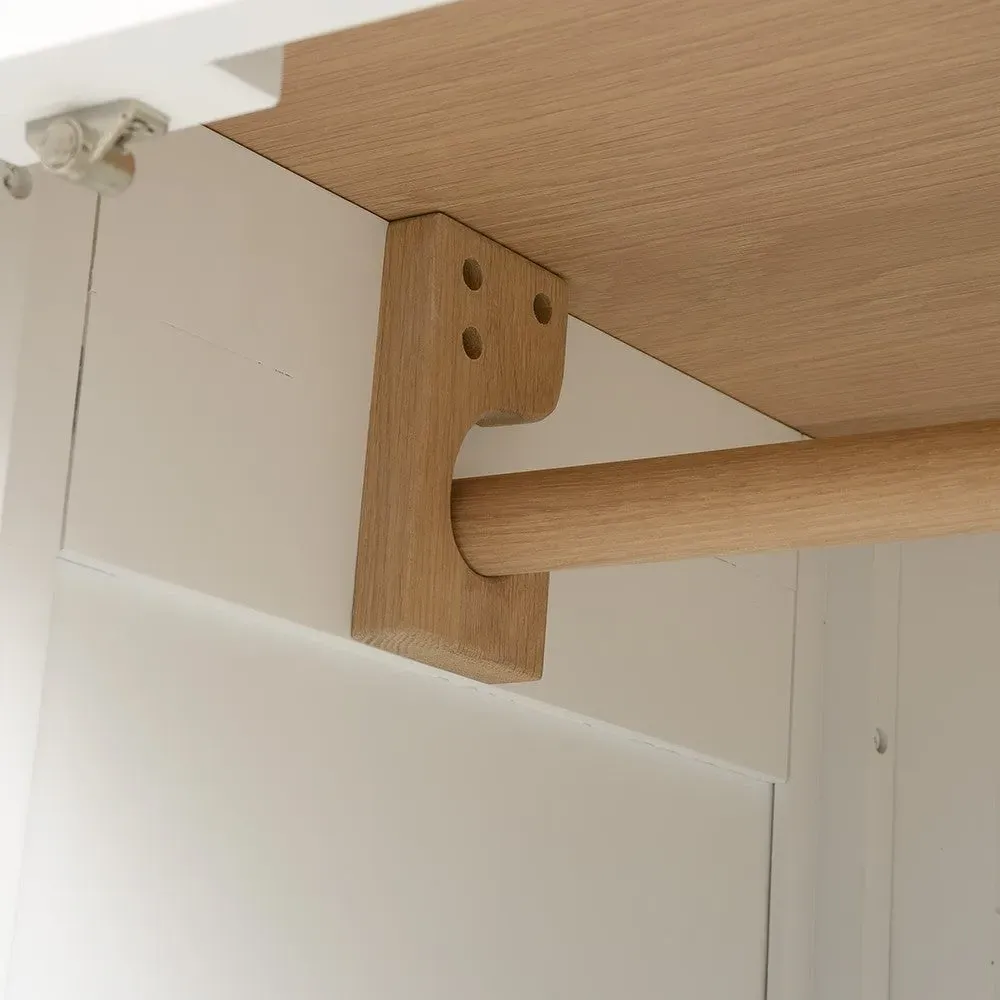 Chester Four Door Wardrobe - Pure White