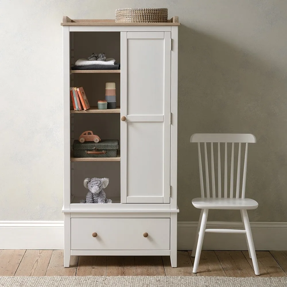 Chester Open Petite Wardrobe - White