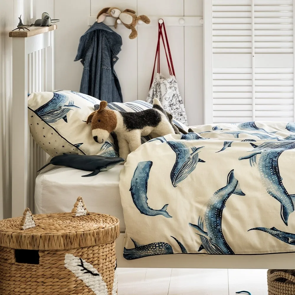 Chester Single Bed Frame - Pure White, Oak