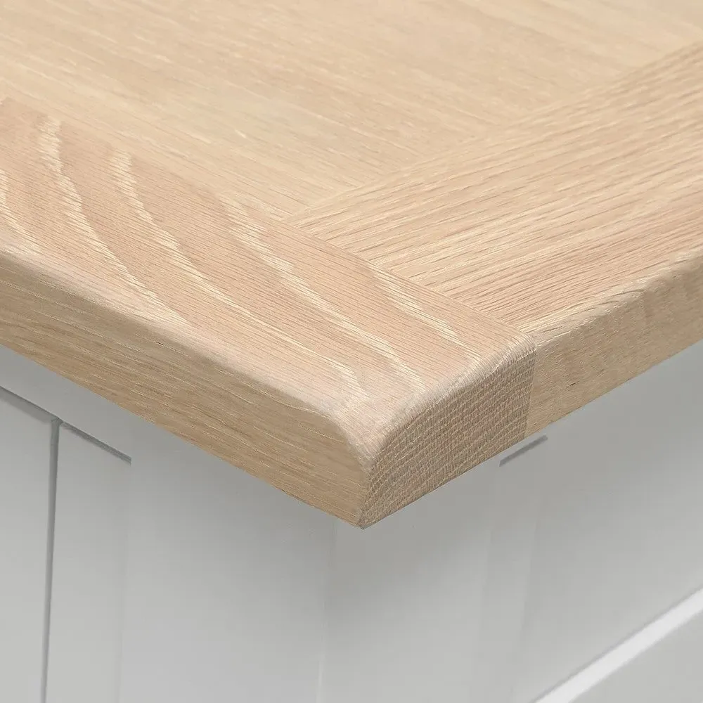 Dressing Table with 3 Drawers - White, Oak