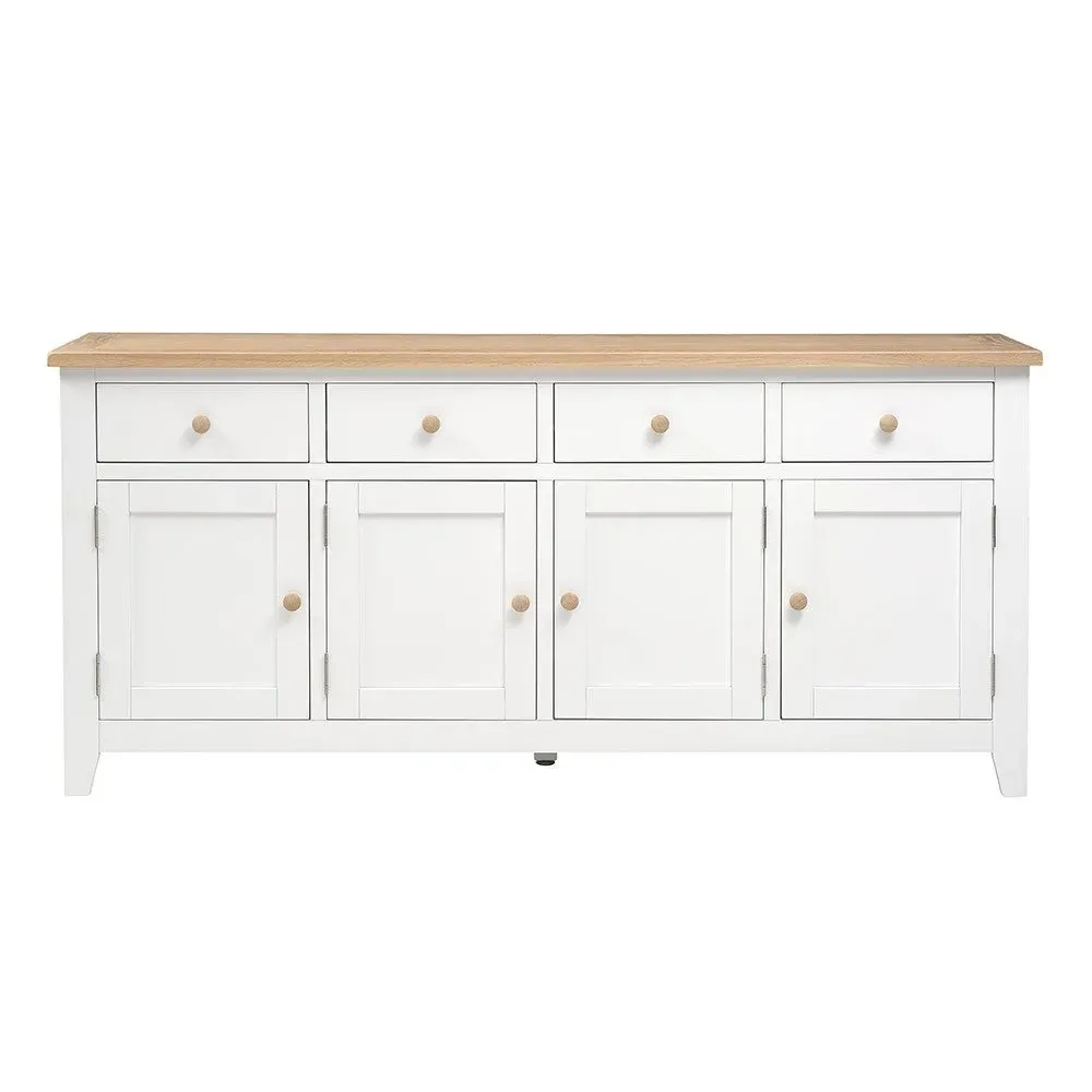 Extra Large Sideboard - White, Oak