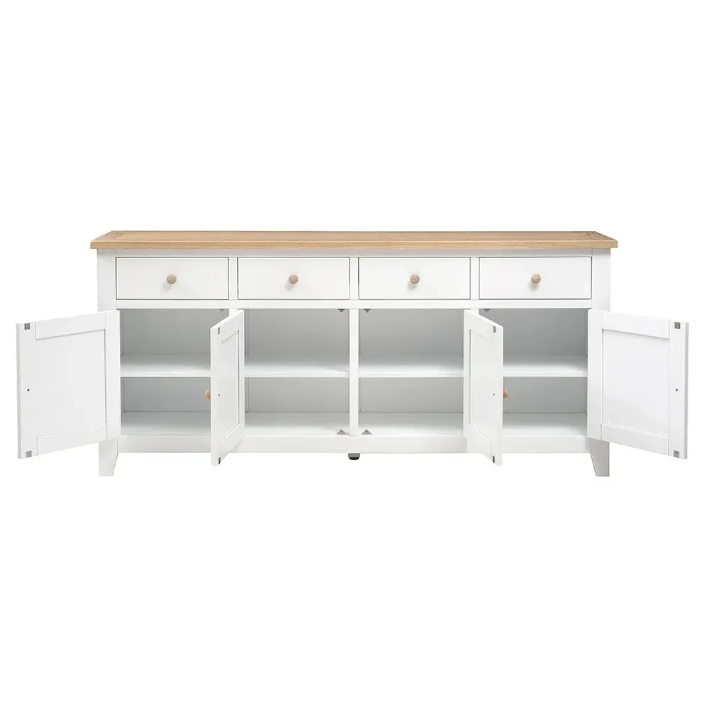 Extra Large Sideboard - White, Oak