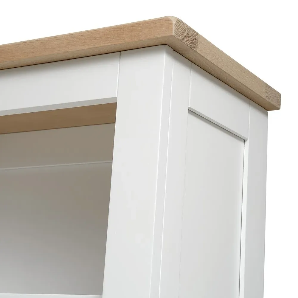 Grand Bookcase with Drawers - White
