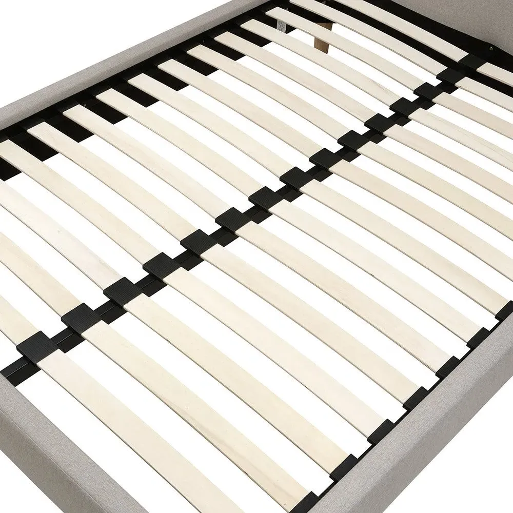 Churchill Super King Upholstered Bed - Natural, Tweed