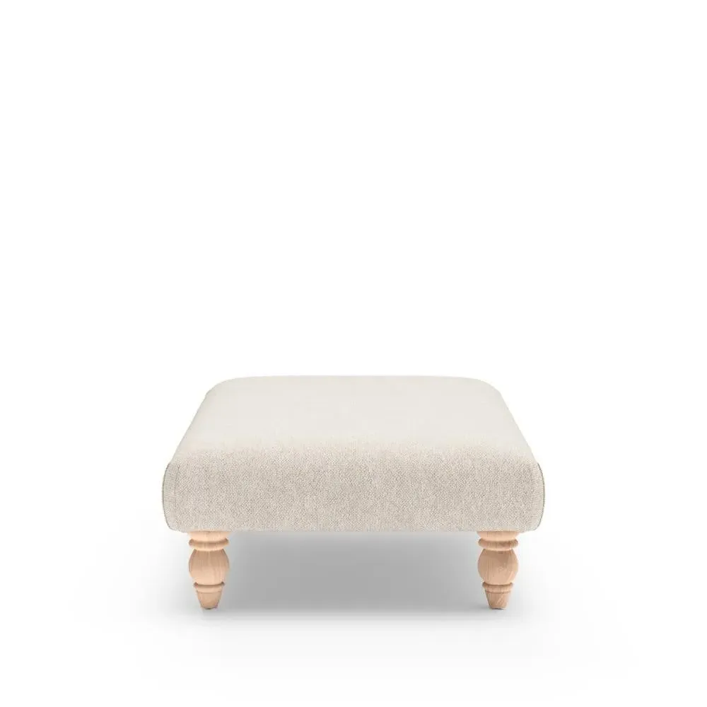 Rectangular Footstool - Natural, House Weave