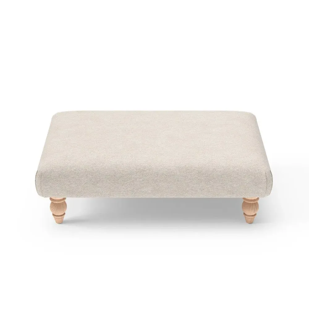 Rectangular Footstool - Natural, House Weave