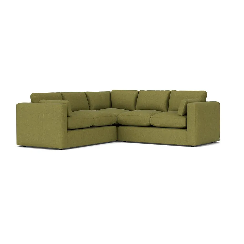 Clarke Corner Sofa - Apple, House Linen Mix